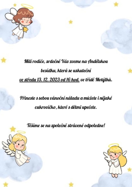 ANDĚLSKÁ BESÍDKA U MOTÝLKŮ