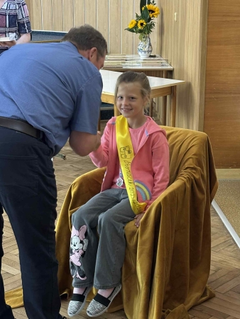 Vítání prvňáčků v Tísku