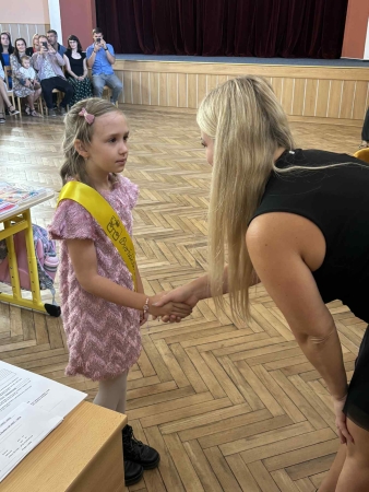 Vítání prvňáčků v Tísku