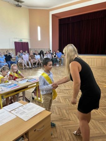 Vítání prvňáčků v Tísku