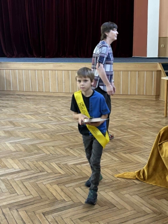 Vítání prvňáčků v Tísku