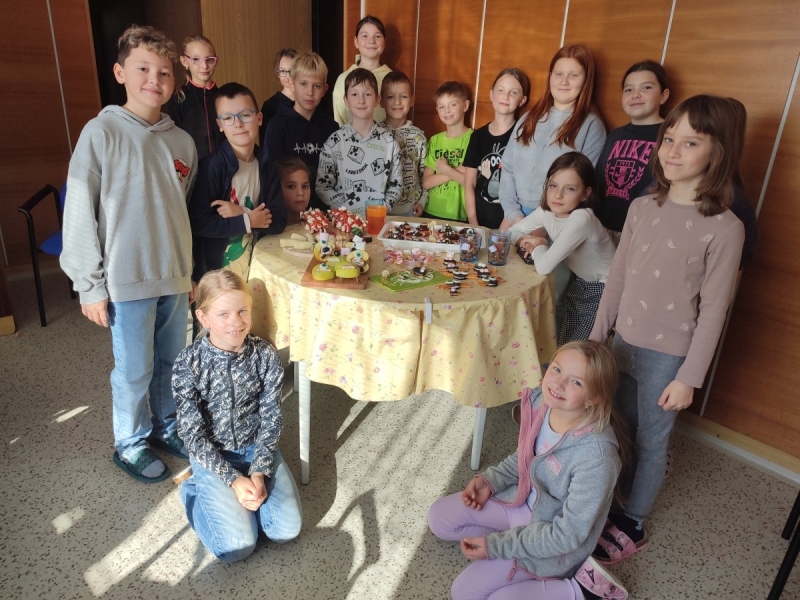 Halloweenské dobroty ve 4. a 5. ročníku 