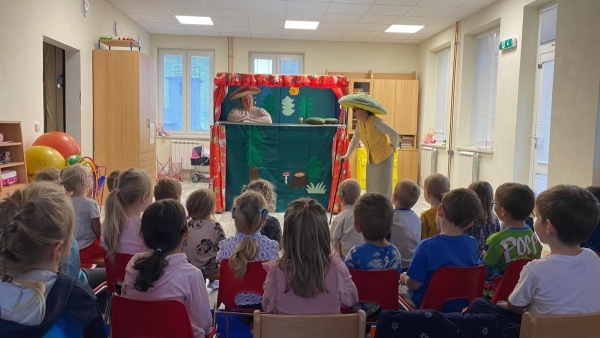 Houbařská pohádka s divadélkem Koloběžka