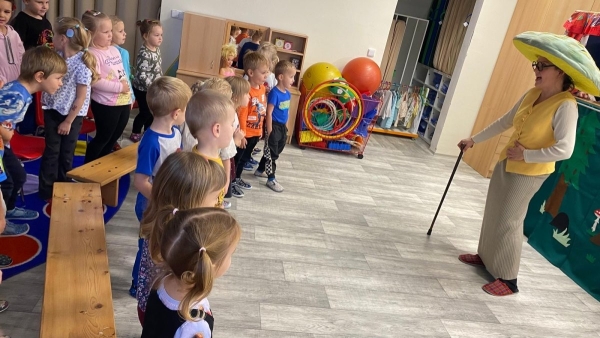 Houbařská pohádka s divadélkem Koloběžka