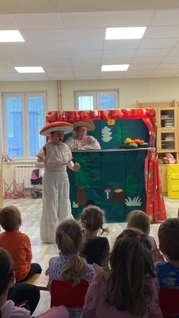 Houbařská pohádka s divadélkem Koloběžka