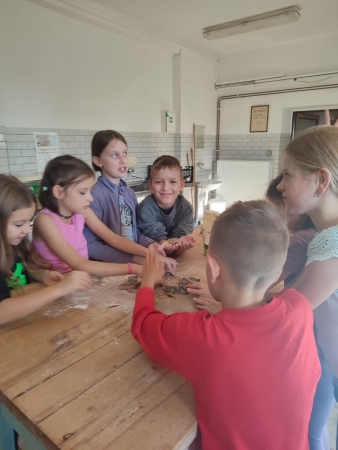 Pečení perníčků v rukodělném kroužku