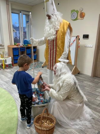 Mikulášská nadílka ve školce