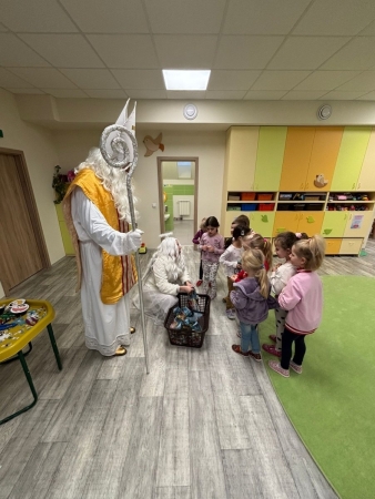 Mikulášská nadílka ve školce