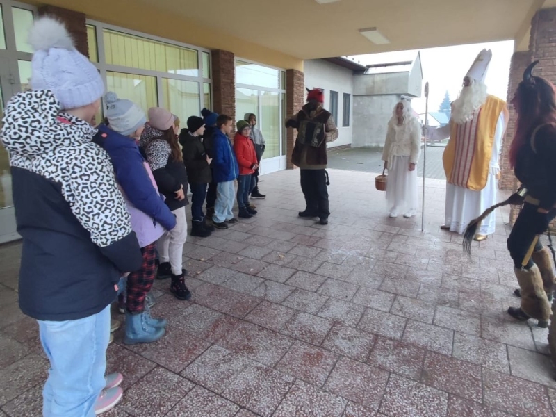 Mikulášská návštěva v Tísku