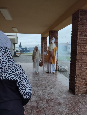 Mikulášská návštěva v Tísku