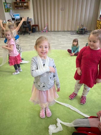 Záchranářské dopoledne ve školce