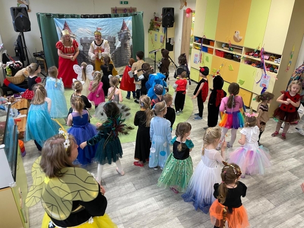 Maškarní ples ve školce