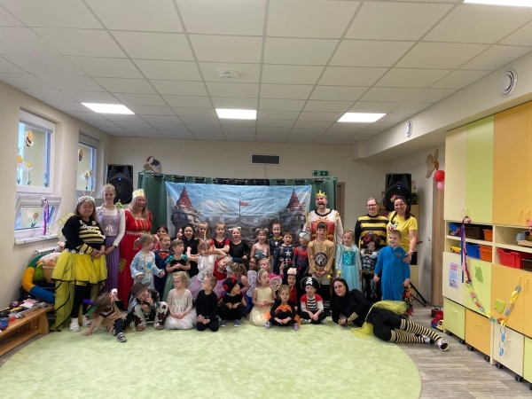 Maškarní ples ve školce