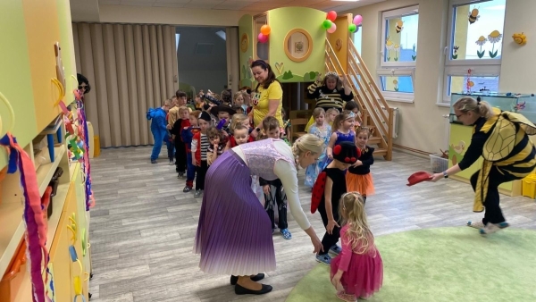 Maškarní ples ve školce