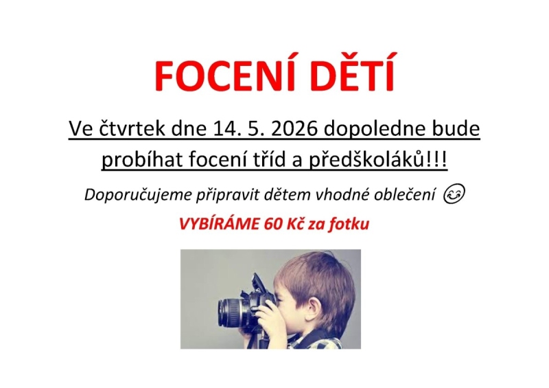 Focení dětí
