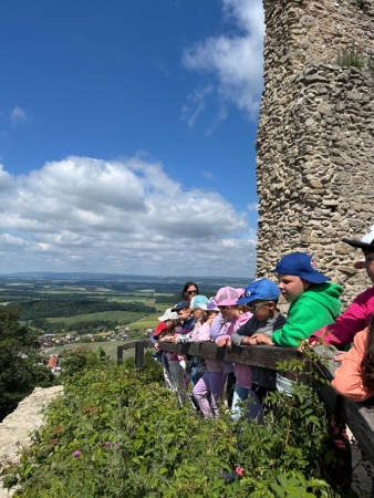 Výlet na hrad Starý Jičín a hledání pokladu