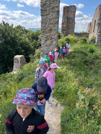 Výlet na hrad Starý Jičín a hledání pokladu