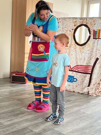 Myška Klárka a veverka Terka ve školce
